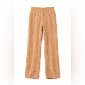 SKIMS Camel Cozy Knit Pants NWT - Size S/M